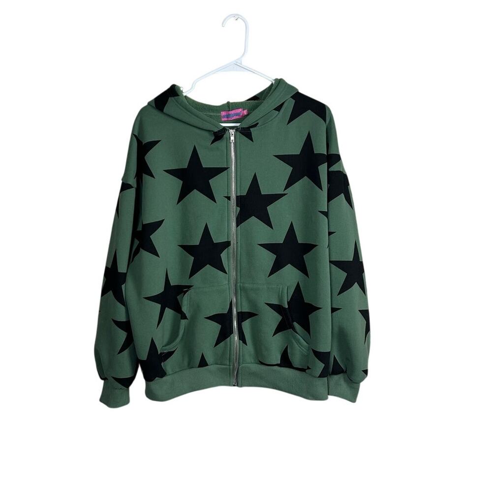 EDIKTED Star at Me Oversized Hoodie size M/L